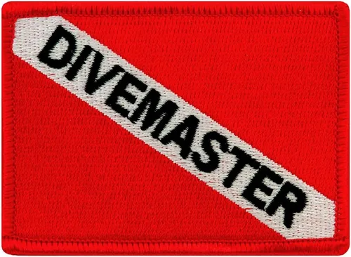 Vista 15 de Parche bordado de 100 inmersiones para buceo, emblema de bandera de buceo, recuerdo