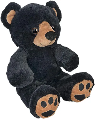 Vista 3 de Benjamin El Negro Bear 16" Make Your Own Animal- no Sew – Kit de peluche con lindo mochila.