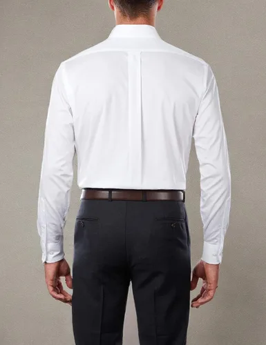Vista 6 de IZOD - Camisa de vestir con corte regular para hombre, elástica, cuello con botones lisos
