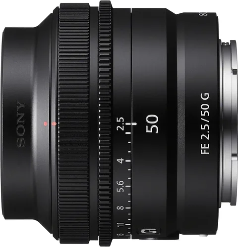 Vista 7 de Sony FE 1.969 in F2.5 G Lente G ultracompacta de marco completo