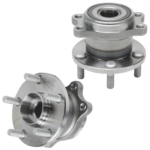 Vista 108 de Detroit Axle - 2.2L Bujes de rodamiento de rueda delanteros de 2 piezas para Honda Accord 90-97, 97 Acura CL, 2 rodamientos de ruedas y conjunto