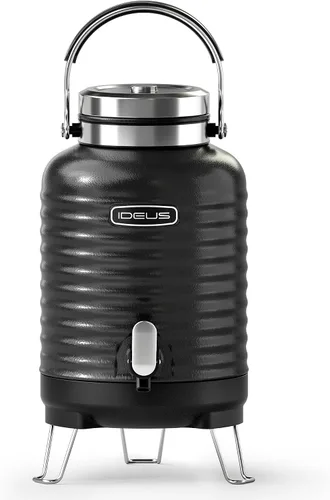 Vista 16 de IDEUS Jarra térmica para café, frasco de acero inoxidable con aislamiento al vacío de doble pared, jarra de agua, servidor de café y dispensador
