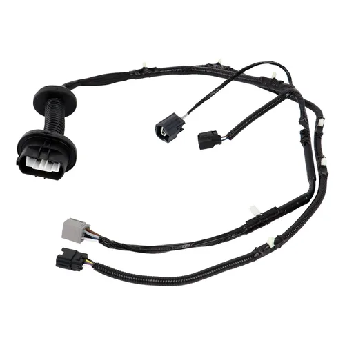 Vista 7 de Arnés de cableado de puente de puerta trasera compatible con Ford F150 Crew Cab 2009-2014 Lado del conductor LH Conjunto de cables de puente