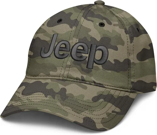 Vista 5 de Jeep Gorra ajustable con capucha bordada, gorra de béisbol Negro