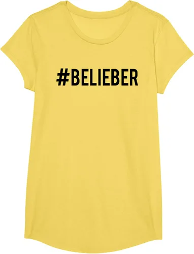 Vista 8 de Justin Bieber Camiseta oficial #Belieber Hashtag