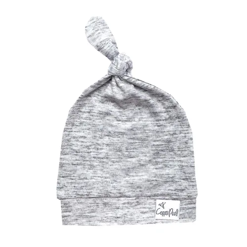 Vista 19 de Copper Pearl - gorro de bebé con nudo superior elástico suave