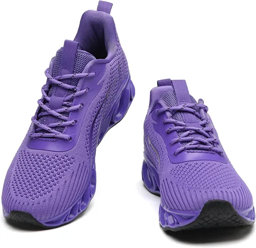 Vista 4 de Zapatos deportivos para correr para mujer, tenis atléticos, para caminar, transpirables, a la moda