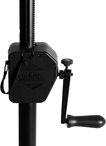 Vista 4 de OnStage On Stage SS8800B Plus Power Crank Up Spkr Stand
