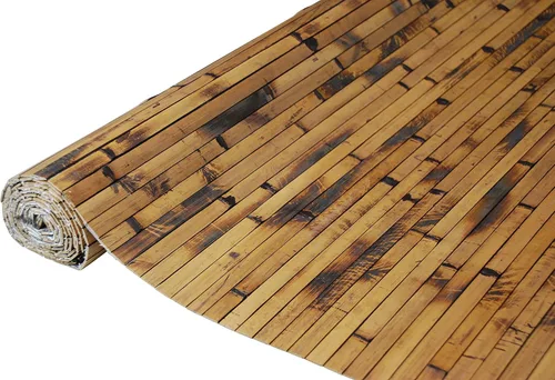 Vista 10 de Paneles de bambú natural – Paneles de revestimiento de pared flexibles para decoración de sala de estar, azulejos de techo y cocinas al aire libre