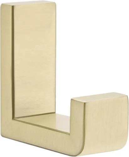 Vista 11 de Gancho Simple de Ángulo para Toalla de Baño, Gancho de Pared para Abrigatos de Ducha de Acero Inoxidable SUS 304, Perchero para Bata de Baño, Dorado