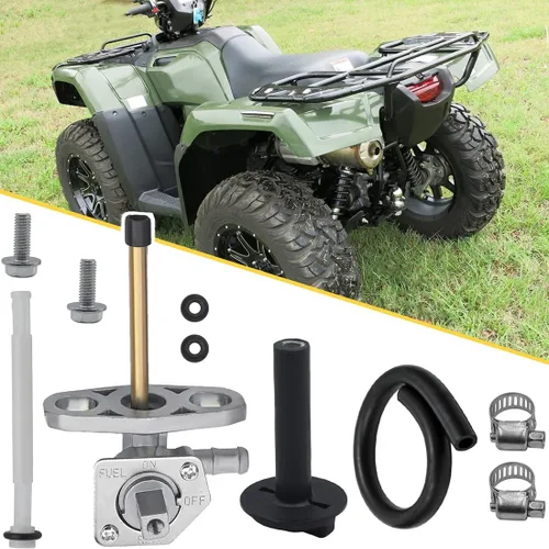 Vista 6 de Válvula de combustible para Honda Recon 250 1997-2024/Rancher 350 400 420 / Foreman 400 450 Rubicon 500, para Honda TRX250 TRX350 TRX400 TRX420
