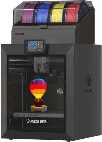 Vista 10 de QIDI Q2 Combo Impresora 3D multicolor, cámara calentada de 149 °F