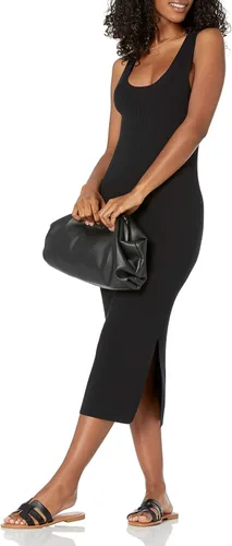 Vista 3 de The Drop Women's Yasmin Rib Midi Sweater Tank Dress