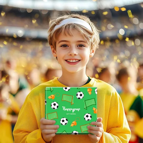 Vista 2 de HAPPYPOP Sports Gifts for Kids - Soccer Baseball Basketball Hockey Volleyball Socks