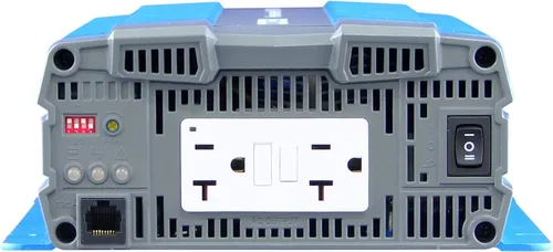 Vista 2 de SP-1000-112 Inversor de onda sinusoidal pura con doble GFCI 120VAC 12VDC 1000W (SP1000-112)