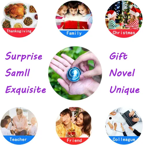 Vista 6 de Juguetes Cinéticos de Escritorio Gadgets Geniales para Fidget: Juguete de Cosas Geniales para Adultos Adolescentes Niños, Alivio del Estrés Regalos