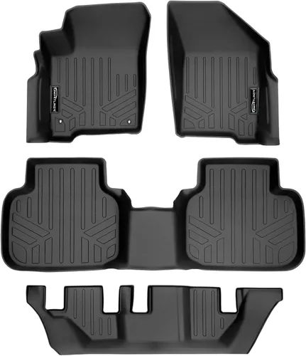Vista 11 de MAXLINER - Juego de alfombrillas de primera fila para todo tipo de clima, compatibles con Dodge Journey 2010-2020
