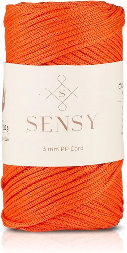 Vista 112 de Cuerda de poliéster Sensy Premium de 3 mm, 120 metros, 100% cordón de polipropileno, cuerda de macramé de 3 mm, cordón para bolsos de ganchillo