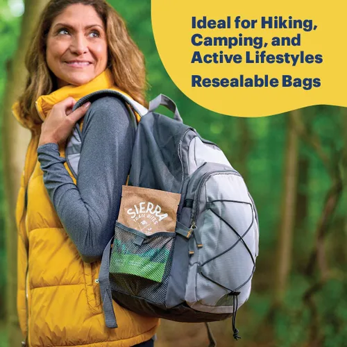 Vista 4 de Sunsweet Sierra Trail Bites Snack Pack – Fruit & Nut Trail Mix Bites – 0.11 onzas de proteína a base de plantas, impulso de energía natural
