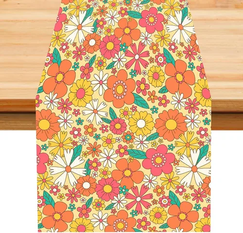 Vista 16 de Camino de mesa con estampado de piel de vaca, lino y algodón, rústico, estilo occidental, color negro, marrón, piel de vaca, para decoración