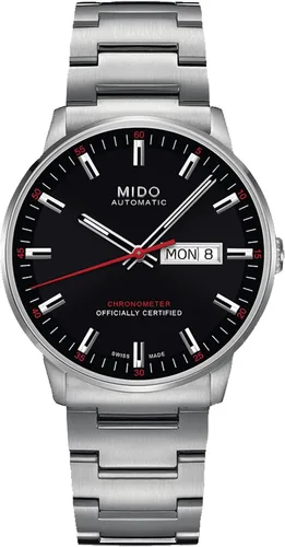 Vista 19 de MIDO Commander Chronometer - COSC Certified Swiss Automatic Watch for Men - 40mm Stainless Steel Case