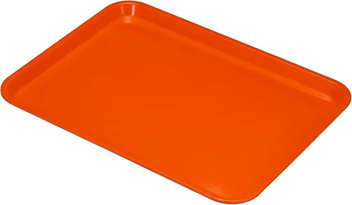 Vista 11 de PATIKIL Bandeja de comida rápida de 12 x 8 pulgadas, bandeja rectangular reutilizable reciclable multiusos para restaurante, cocina en casa