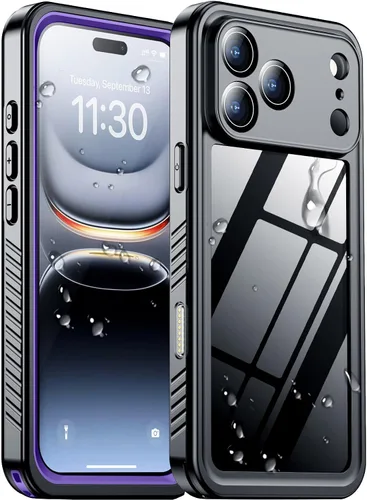 Vista 53 de Funda impermeable para iPhone 12, impermeable, antideslizante, a prueba de golpes, para iPhone 12, color negro