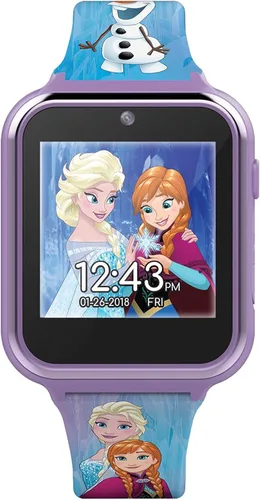 Vista 2 de Accutime Kids Disney Frozen Smart Watch with Camera for Kids and Toddlers - Interactive Smartwatch for Boys Girls with Games Voice Recorder