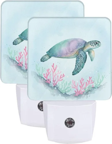 Vista 12 de Futterya Luz nocturna LED personalizada enchufable, juego personalizado de 2 lámparas de decoración con sensor automático del atardecer al amanecer