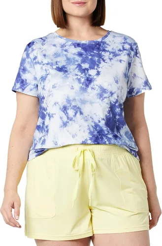 Vista 35 de Amazon Essentials Camiseta de manga corta con cuello redondo para mujer, de secado rápido, para entrenamiento, gimnasio, paquete múltiple