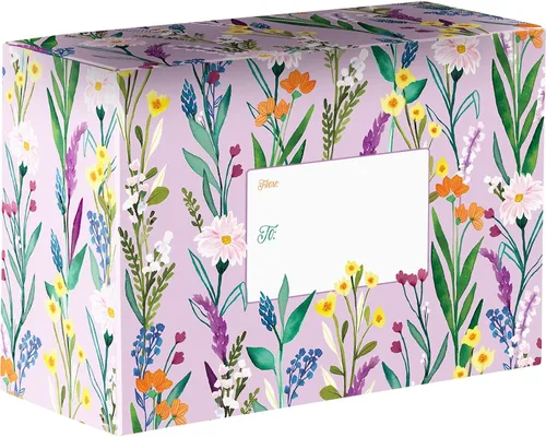 Vista 2 de Jillson & Roberts - Cajas de regalo medianas para cumpleaños y vacaciones, color negro (12 piezas)