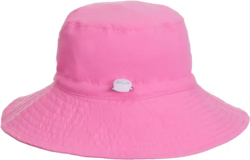 Vista 7 de Sombrero de sol para bebé de verano UPF 50+, sombrero de pescador de ala ancha, sombreros de playa para bebés niños y niñas de 0 a 6 años