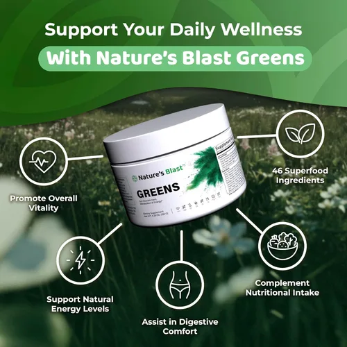 Vista 4 de Greens Superfood Powder - 46 superalimentos, probióticos y enzimas para la salud intestinal, el metabolismo y la energía, mezcla de polvo verde