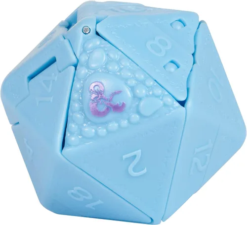 Vista 4 de Dungeons & Dragons Dicelings Azul Beholder Figuras de Acción Transformables de Dados Gigantes d20 de Monstruos Coleccionables para Juegos de Rol