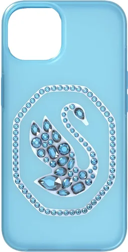 Vista 3 de SWAROVSKI Signum - Funda para teléfono inteligente, iPhone 13 Pro Max, cristales azules azul (Blue Crystals)