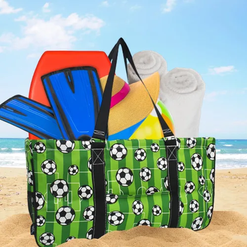 Vista 132 de NGIL Bolsa de comestibles reutilizable extra grande plegable de gran tamaño para comestibles, almacenamiento, picnic, playa, Estampado