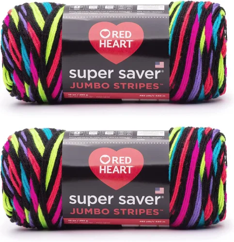 Vista 27 de Red Heart Super Saver Jumbo Ovillo de lana, Amatista