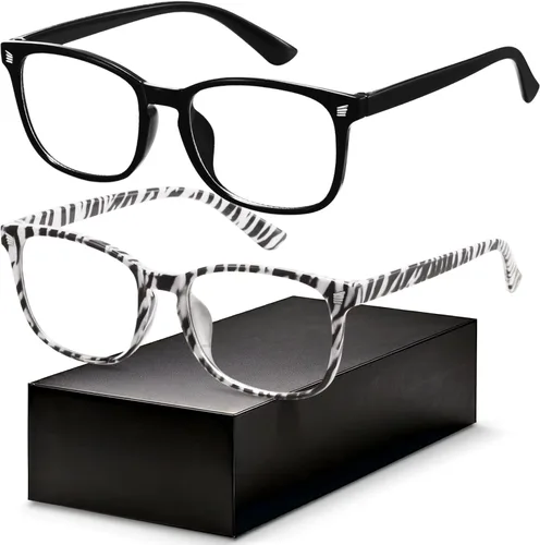 Vista 11 de Gaoye Eyewear Frames for Men - Blue Light Blocking Square Glasses, Anti UV Ray Computer Gaming, Blue Blockers for Women