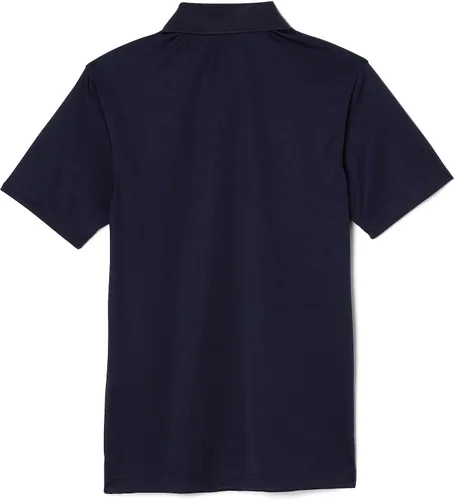 Vista 2 de French Toast Polo deportivo elástico de manga corta para niños que absorbe la humedad, uniformes escolares para niños y adolescentes, marino