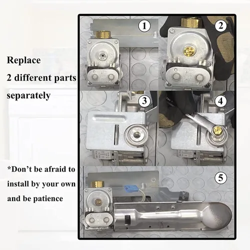 Vista 4 de LPKIT-4/XAA Kit de conversión para secadora, convierte gas natural en gas propano líquido (LP), kit de reemplazo de secadora