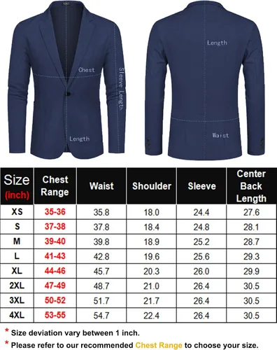 Vista 6 de COOFANDY Blazer casual de lino para hombre, ligero, ajuste regular, chaqueta deportiva con un botón