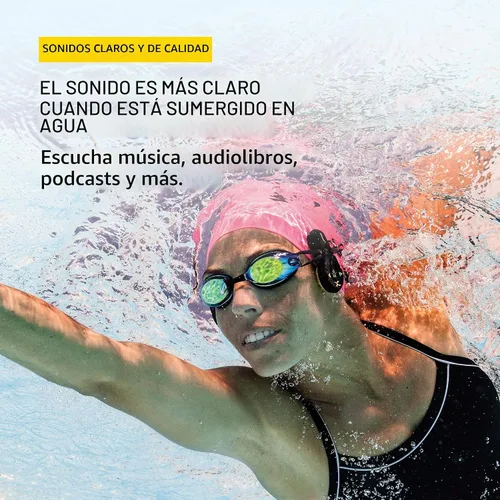 Vista 5 de Reproductor FINIS de MP3, sumergible, dual