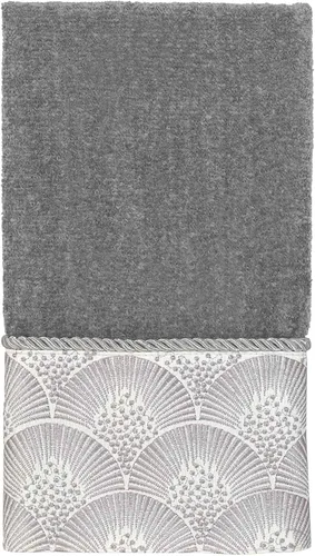 Vista 14 de Avanti Linens - Juego de toallas de 3 piezas, toallas de algodón suaves y absorbentes (colección Deco Shell, marfil)