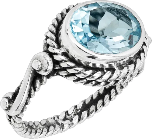 Vista 7 de Silpada Torrington Blue Topaz Ring in Sterling Silver
