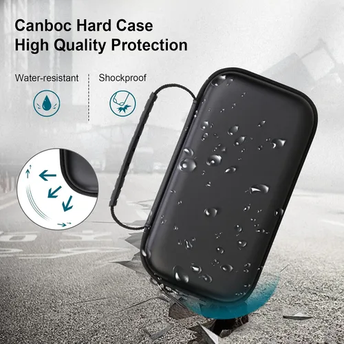 Vista 4 de Canboc Funda para cámara digital 4K para Femivo/IWEUKJLO/VETEK/VJIANGER 4K 48MP Vlogging para fotografía y video, bolsa para cámara de vlog