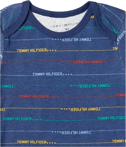 Vista 4 de Tommy Hilfiger Conjunto de traje de cuerpo para bebés y niños de 4