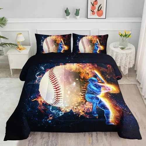 Vista 44 de Juego de edredón para niños Axolotl, tamaño individual, juego de ropa de cama con diseño de autos de carreras para niños, niñas, adolescentes
