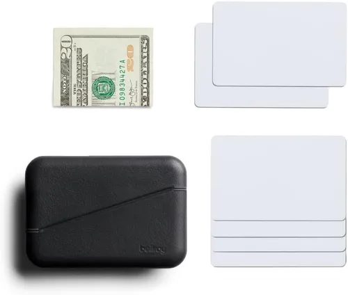 Vista 5 de Bellroy Funda Flip Segunda Edición - (Estuche para tarjetas, billetera rígida), Negro -, Estuche para tarjetas, billetera rígida