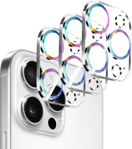 Vista 149 de Dengduoduo Paquete de 3 protectores de lente de cámara de vidrio templado para iPhone 15 de 6.1 pulgadas y para iPhone 15 Plus de 6.7 pulgadas