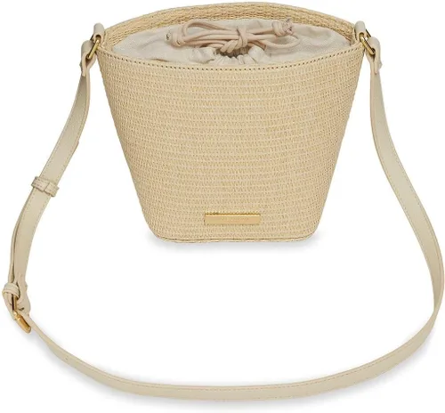 Vista 3 de KATIE LOXTON Freya - Bolso bandolera convertible de paja tejida para mujer